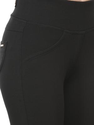 black cotton jeggings - 12954072 - Standard Image - 4