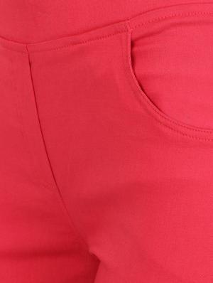 coral cotton jegging - 12958422 - Standard Image - 4
