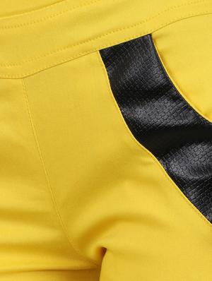 yellow cotton jeggings - 12958444 - Standard Image - 4