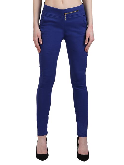 dark blue cotton jeggings - 12958462 - Very Small Image - 1