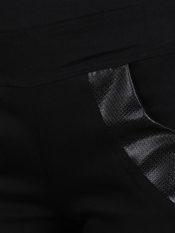 black cotton jeggings - 12958467 - Zoom Image - 4