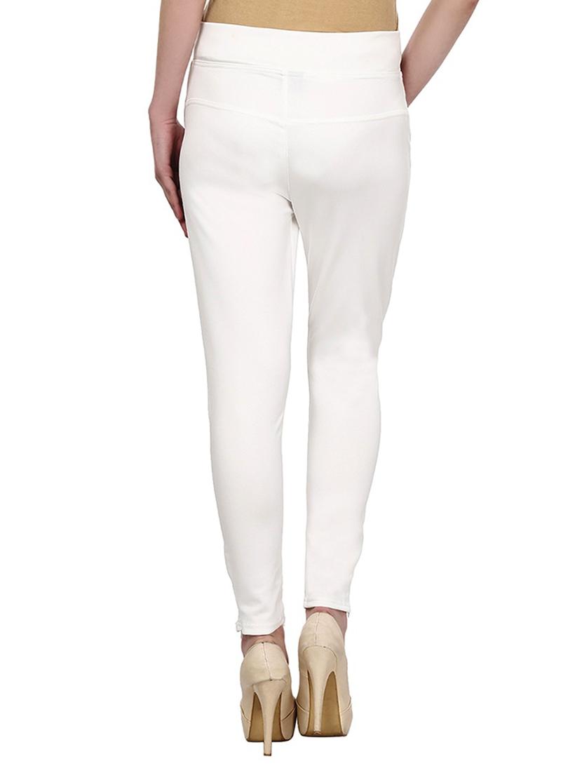 cream cotton jegging - 12958476 - Zoom Image - 3