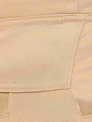 beige cotton jeggings - 12958488 - Standard Image - 4