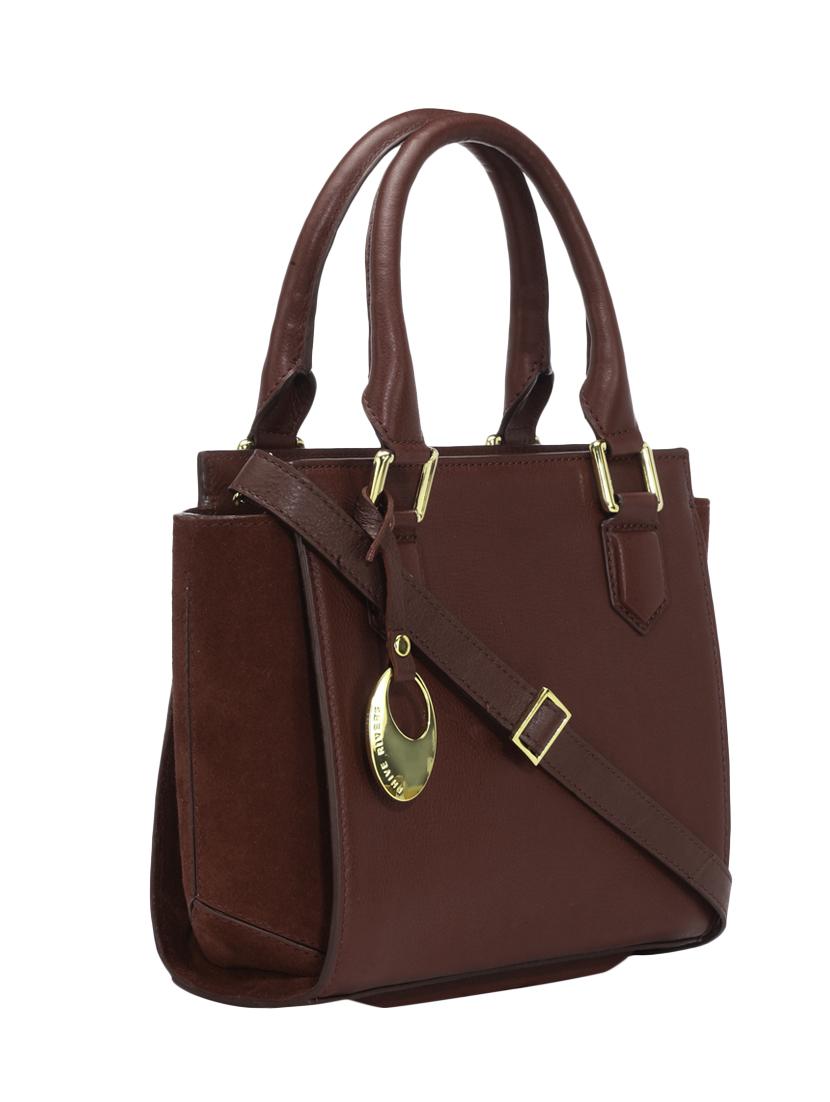 maroon leather handbag - 12966740 - Zoom Image - 5