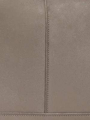 grey leather handbag - 12966744 - Standard Image - 4