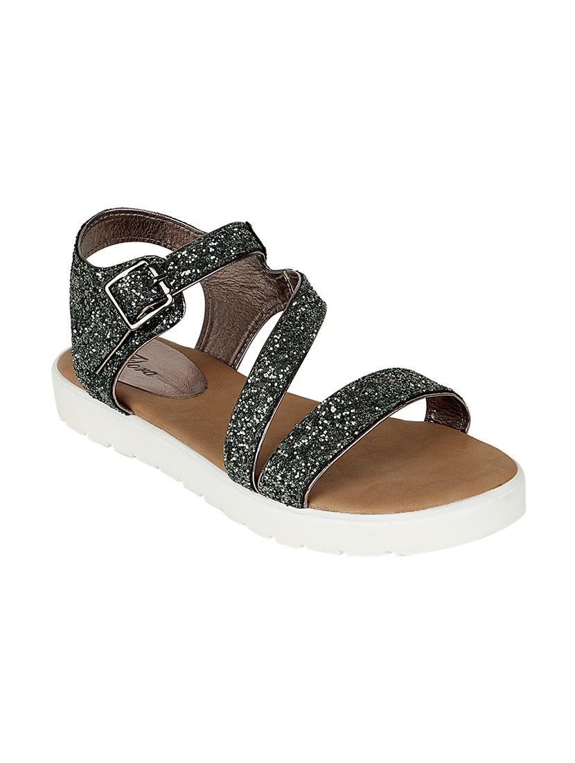 grey ankle strap sandal - 12977203 - Zoom Image - 1