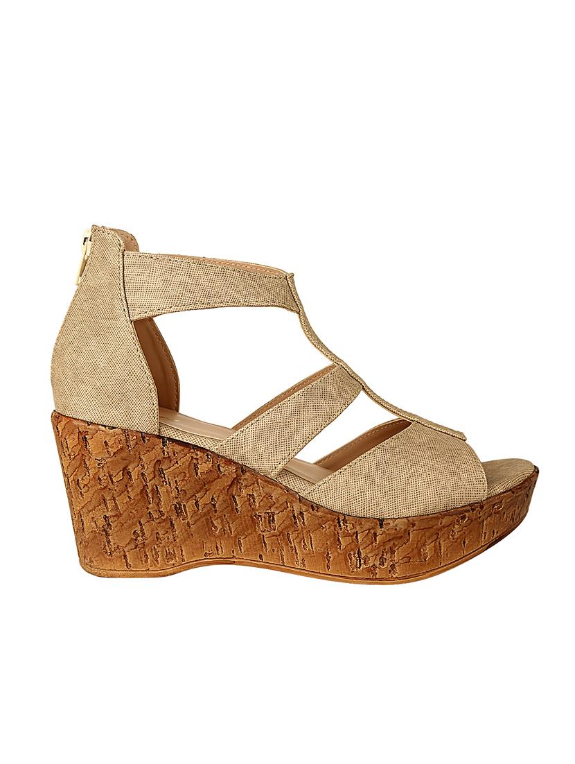 beige closed back wedge - 12977214 - Zoom Image - 2