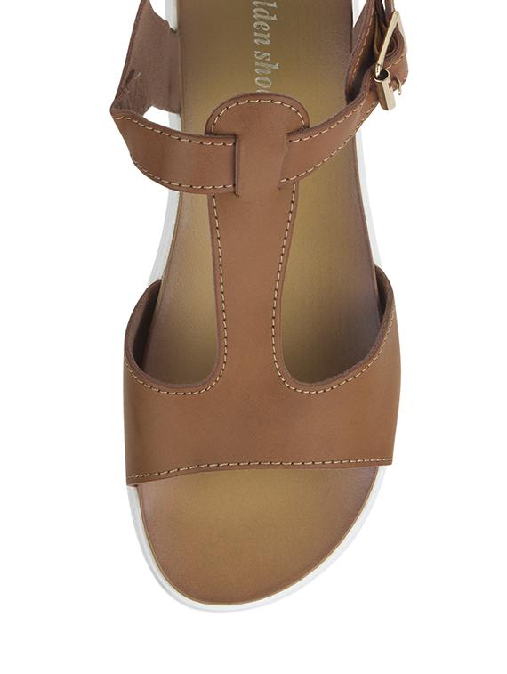 brown ankle strap sandal - 12982725 - Zoom Image - 3