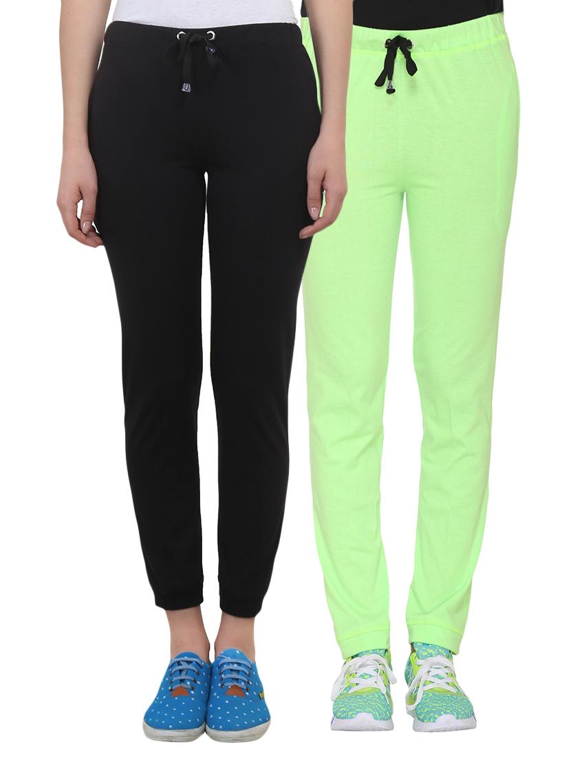 multi colored cotton track pant combo - 12988110 - Zoom Image - 1