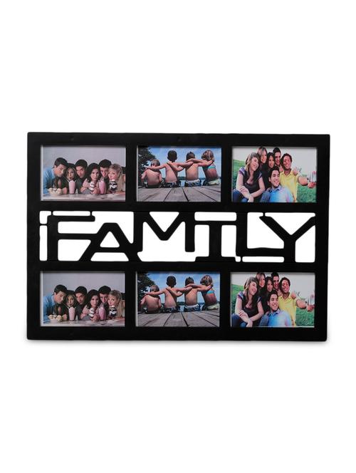 Black Acrylic And Glass Photo Frame for 6 Photos - 1298883 - Very Small Image - 1