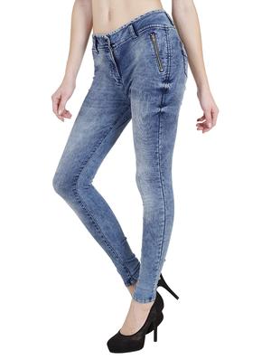 blue denim slim fit jean - 12989190 - Standard Image - 2