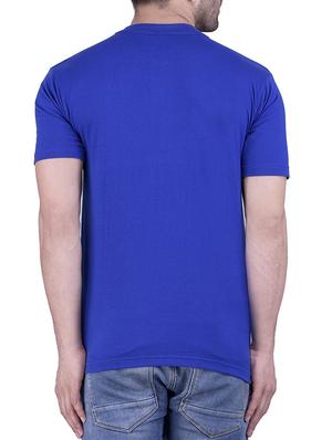 blue cotton tshirt - 12989289 - Standard Image - 3