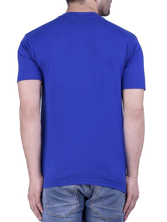 blue cotton tshirt - 12989289 - Zoom Image - 3