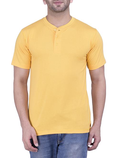 yellow cotton tshirt - 12989291 - Standard Image - 1