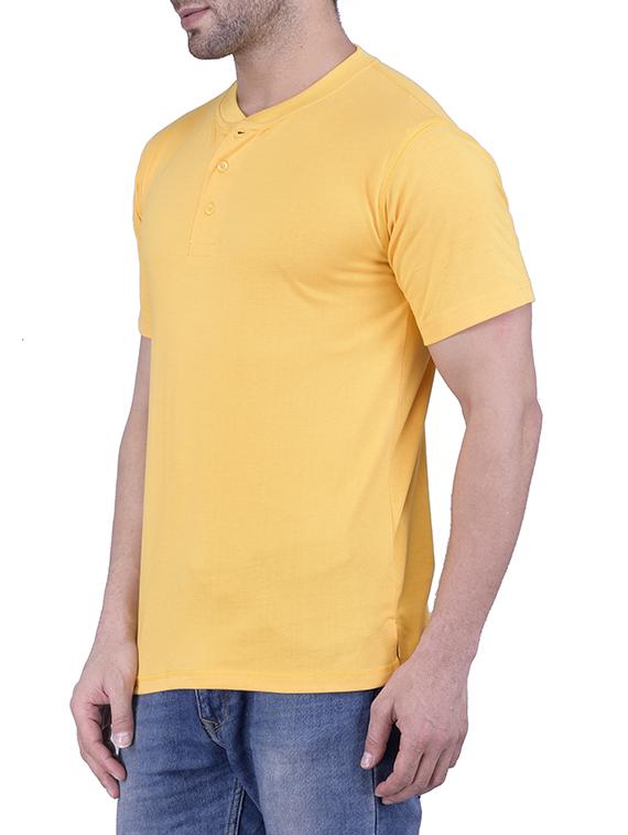 yellow cotton tshirt - 12989291 - Zoom Image - 2