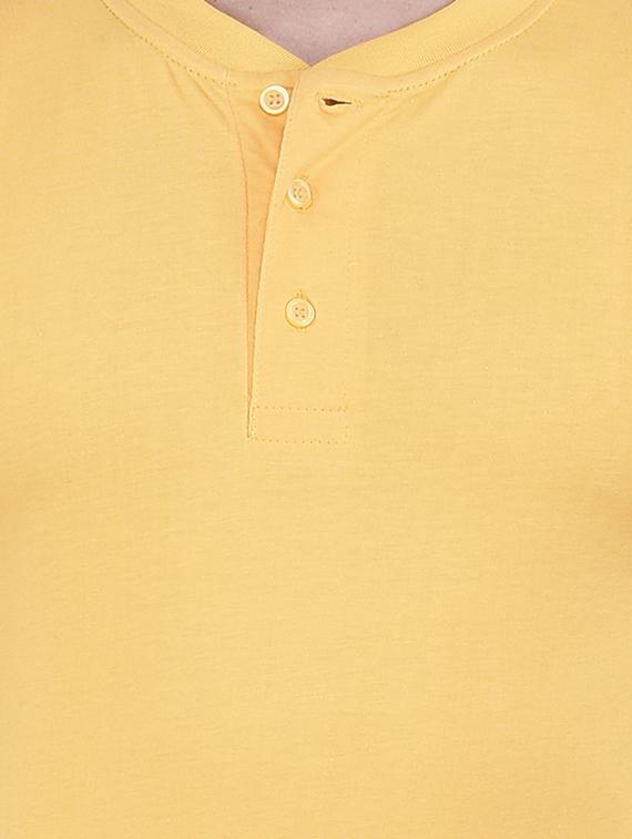 yellow cotton tshirt - 12989291 - Zoom Image - 4