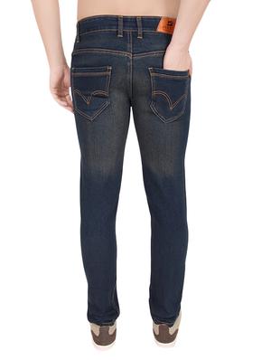 blue light washed denim jeans - 12990516 - Standard Image - 3