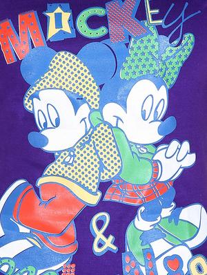 dark blue cotton regular tee - 12992160 - Standard Image - 4