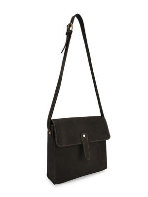 dark brown leather sling bag - 12992673 - Standard Image - 5