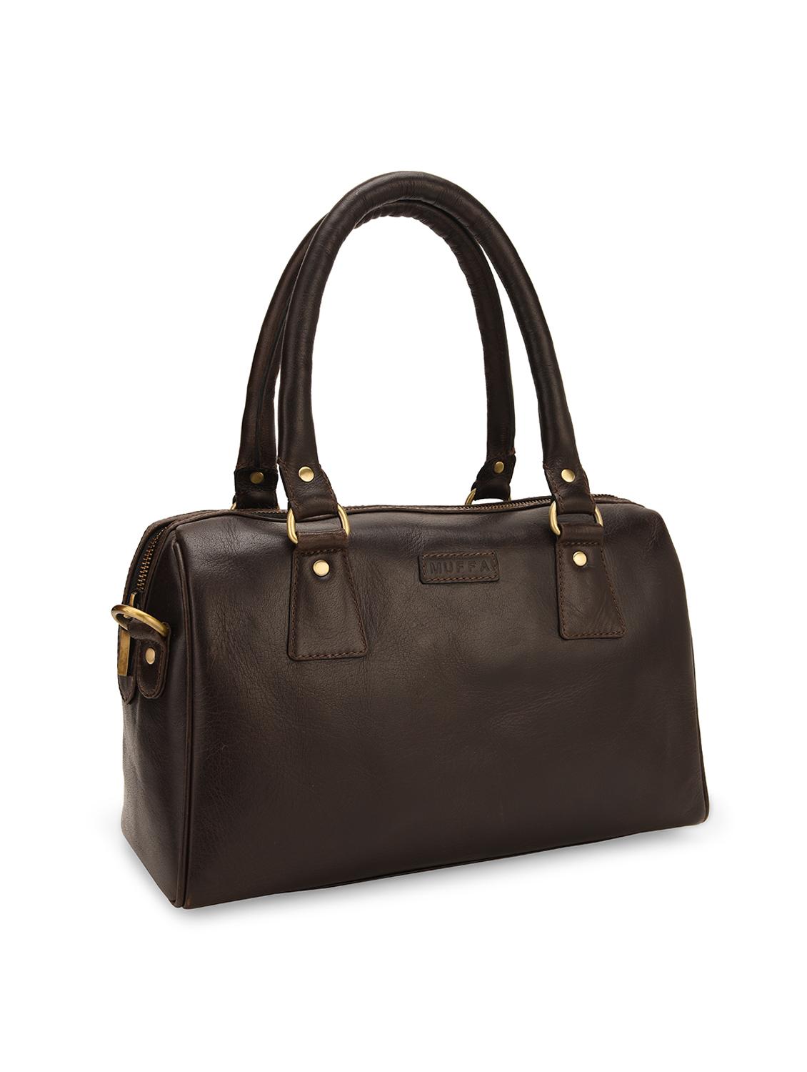 dark brown pure leather travel bag - 12992675 - Zoom Image - 5