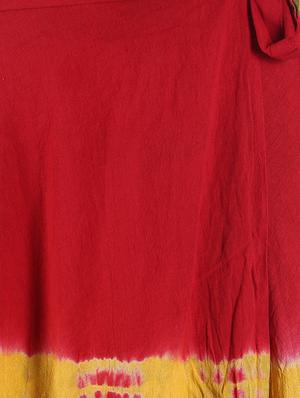multi colored cotton wrap skirts - 12994516 - Standard Image - 4