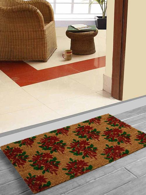 saral home premium quality heavy duty coir mat -45x90 cm - 12996822 - Standard Image - 1
