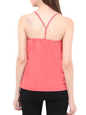 pink cutwork regular top - 13003956 - Standard Image - 6