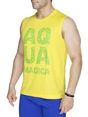 yellow cotton printed t-shirt - 13004126 - Standard Image - 2