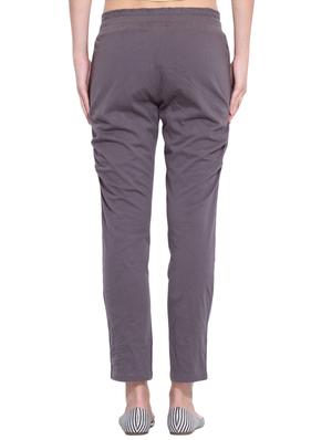grey cotton cigarette pants - 13005742 - Standard Image - 3