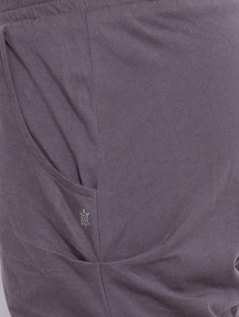 grey cotton cigarette pants - 13005742 - Zoom Image - 4