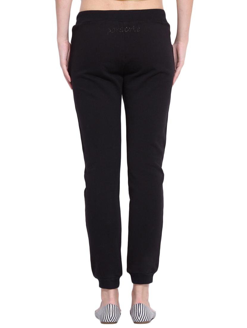 black cotton jogger - 13005744 - Zoom Image - 3