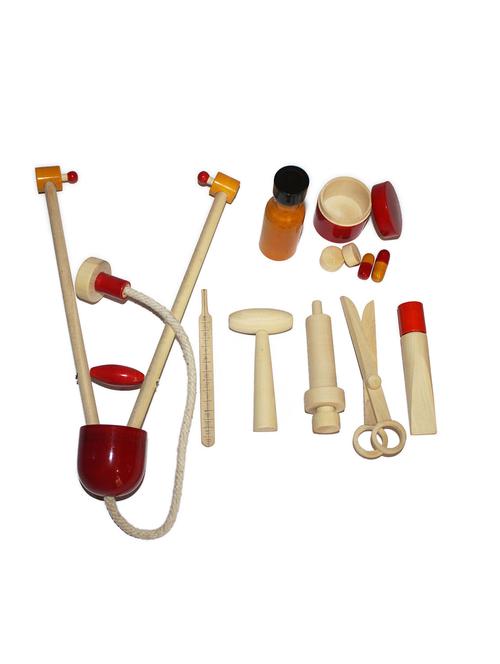 beige wooden doctor set - 1300713 - Standard Image - 1