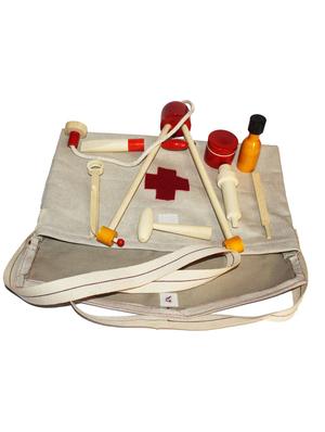 beige wooden doctor set - 1300713 - Standard Image - 11