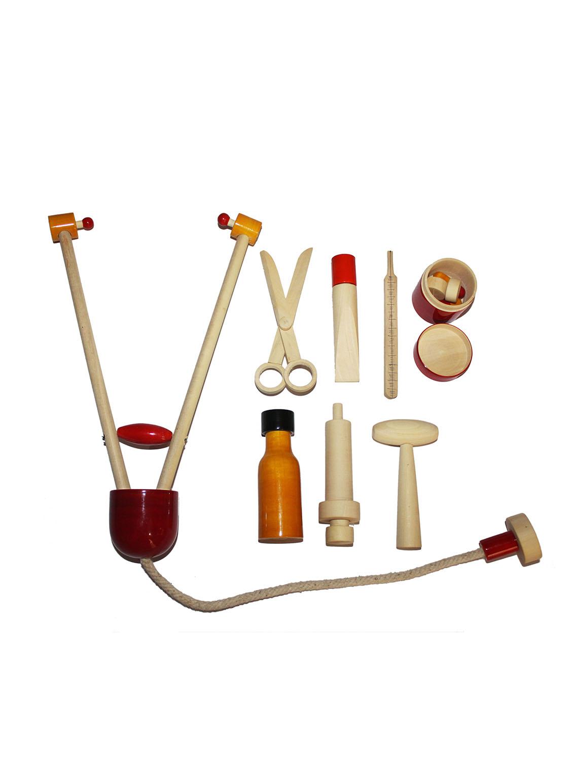 beige wooden doctor set - 1300713 - Zoom Image - 2