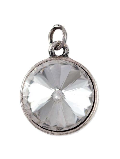 silver circular pendant - 1301160 - Standard Image - 1