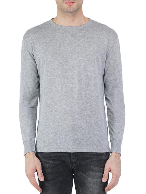 grey jersey t-shirt - 13013450 - Standard Image - 1