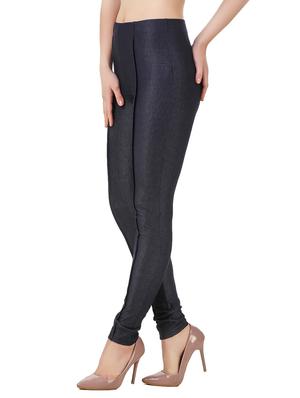 black cotton jeggings - 13025537 - Standard Image - 2