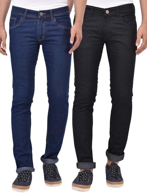 blue black set of 2 jeans - 13026406 - Standard Image - 1