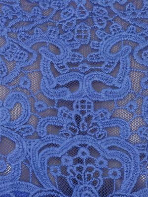 blue cotton aline dress - 13026491 - Standard Image - 4