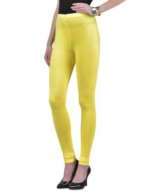 bright yellow viscose lycra leggings - 1302908 - Standard Image - 2