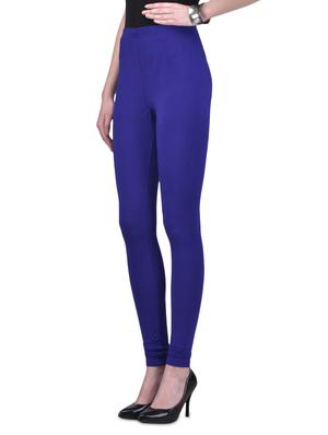 dark blue viscose lycra leggings - 1302910 - Standard Image - 2