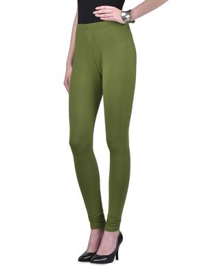 green viscose lycra leggings - 1302912 - Standard Image - 2