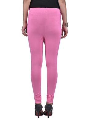 light pink viscose lycra leggings - 1302917 - Standard Image - 3