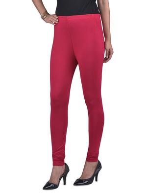 light maroon viscose lycra leggings - 1302926 - Standard Image - 2