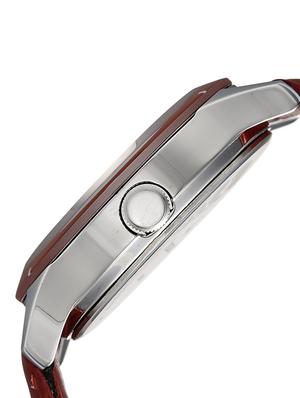 fastrack monochrome analog red dial women's watch - 6078sl06 - 13029635 - Standard Image - 2