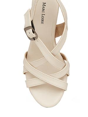 nude ankle strap wedge - 13033681 - Standard Image - 4