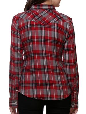 multicolored checkered cotton shirt - 1303532 - Standard Image - 3