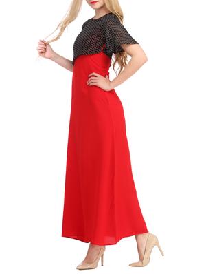 keyhole back maxi dress - 13041477 - Standard Image - 2