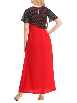 keyhole back maxi dress - 13041477 - Standard Image - 3