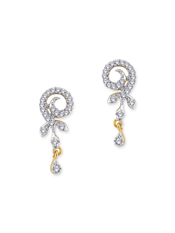 gold brass pendants and earring - 13049696 - Zoom Image - 2